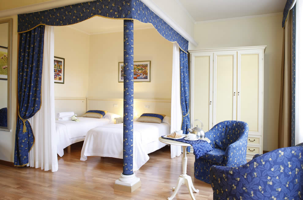 Appartamento con camera doppia a letti singoli | Trieste