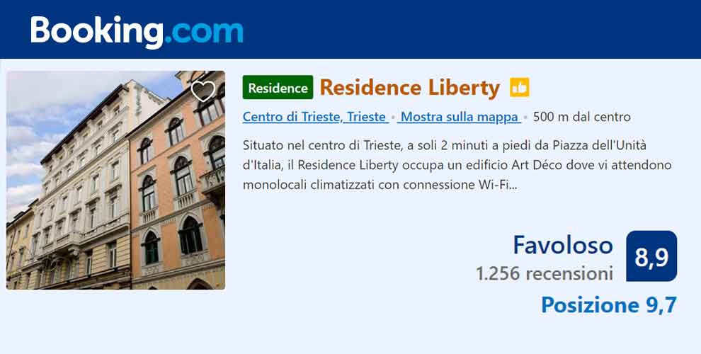 Recensioni di Booking.com